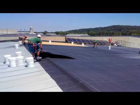 Firestone EPDM Verlegung