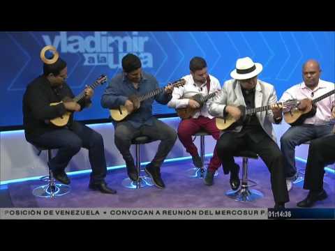 Cheo Hurtado comparte con su "Siembra del Cuatro" en Vladimir a la 1