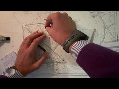 2024 esame patente nautica 24D 5.4.3-6 n°101 - intercetto - carteggio oltre 12 miglia carta 5D