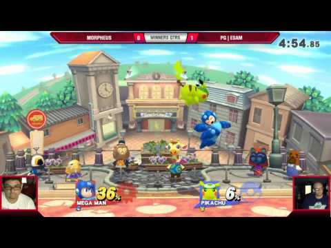 VS Weekly 6/29/17 - Winners Qtrs - Morpheus (Megaman) vs Esam (Pikachu) - Smash 4