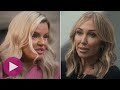 Toe-curling moment Atomic Kitten's Kerry Katona and Jenny Frost trade blows in Girlbands Forever doc