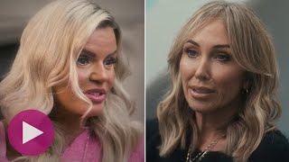 Toe-curling moment Atomic Kitten's Kerry Katona and Jenny Frost trade blows in Girlbands Forever doc