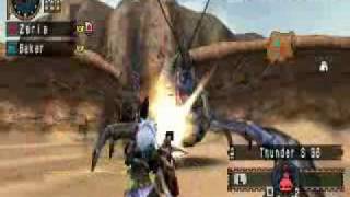 【MHFU】HR-8 A ~Hunter's Feast~Epic Hunting Quest  8:28