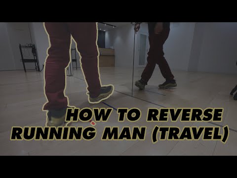 Reverse Running Man + Travel (How to Shuffle Dance)
