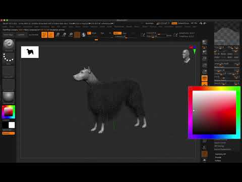 Zbrush Fur Tutorial and Masking Techniques