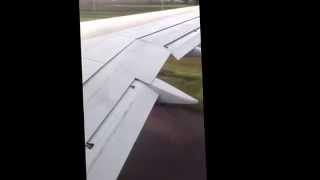 preview picture of video 'Taxi and take off from glasgow airport to corfu, May 9th 2014'