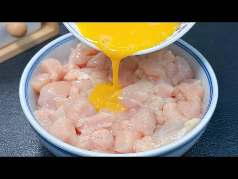 雞胸肉切成丁淋入雞蛋，教你神仙吃法，我家一周吃7次，營養解饞，【麗麗廚房】，#宮保雞丁的做法，#宮保雞丁料理，#宮保雞丁食譜，#家常菜，#美食，#cooking，#food，#Recipe，#宮保雞丁