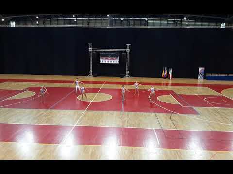 NBTA Europe Twirling Championships 2021 - Porec - TWIRLING TEAM Junior - Team ITALY