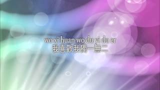 張靚穎 Jane Zhang 我是我的 歌詞 {chinese lyrics + pinyin}