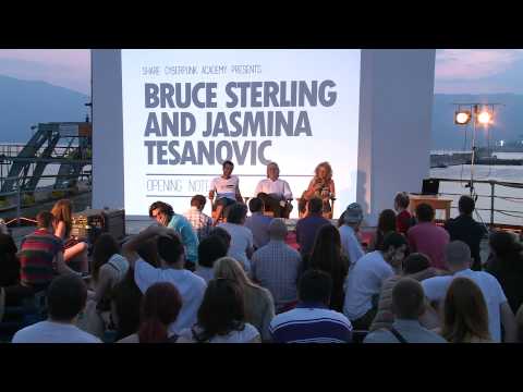 SHARE Rijeka 2013 - Bruce Sterling, Jasmina Tešanović & Vladan Joler
