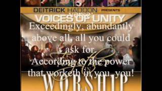 He&#39;s Able by Darwin Hobbs with Deitrick Haddon and the Voices of Unity
