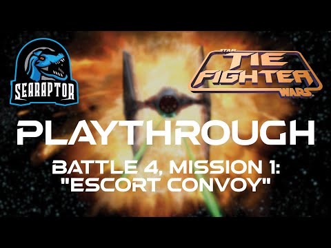 Star Wars: TIE Fighter - Battle 4, Mission 1: "Escort Convoy"