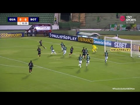 GOL DO BOTAFOGO-SP HOJE | GOL DE JEAN VICTOR HOJE | GUARANI 0x1 BOTAFOGO-SP | CAMPEONATO PAULISTA