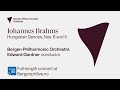 Johannes Brahms:  Hungarian Dances Nos  6 & 5. Edward Gardner & Bergen Philharmonic