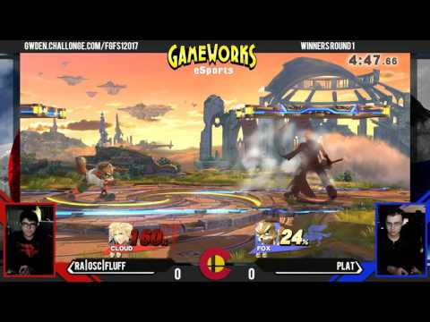 RA | OSC | Fluff (Cloud, Fox) Vs. Plat (Fox) - WR1