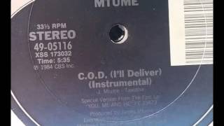 Mtume - C.O.D. (I'll Deliver) (Instrumental)