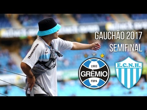 "Grêmio é alegria - Grêmio 1 x 1 Novo Hamburgo - Gauchão 2017" Barra: Geral do Grêmio • Club: Grêmio