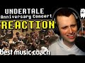 Undertale 5th Anniversary Concert (Full) REACTION | Guitar Teacher Reacts