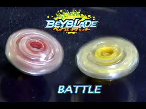 Beyblade Burst RB Vol 1 B-15 08 Kerbeus Spread Accel Battle 1 Vs B-15 Trident Heavy Claw