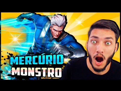 ACHEI O MELHOR PERSONAGEM DO JOGO! - Mercúrio é um Mito! | Marvel Super War