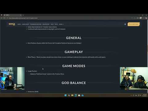 Titan Talk | OB22 Patch Notes Review + Design Q&A w/ Clumzy! | Nov. 3 | SMITE 2