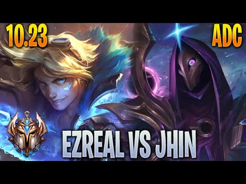 Ezreal vs Jhin - ADC - 10.23 Challenger