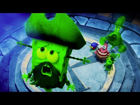 SpongeBob becomes a Pirate Ghost | The SpongeBob Movie: Search for SquarePants | CLIP