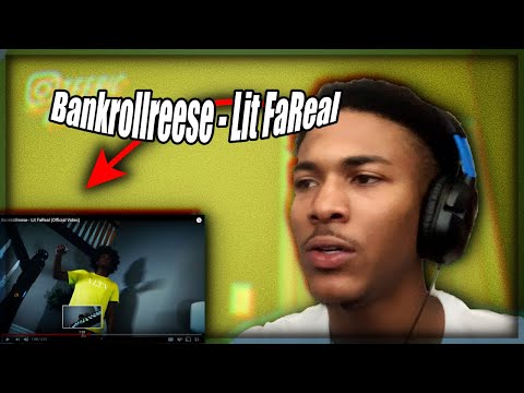 REACTION | Bankrollreese - Lit FaReal (Official Video)