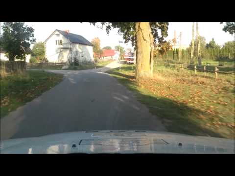 2014.10.05 VII Rajd Żarnowiecki - OS12 Rybno - A. Kowalik / M. Damrat