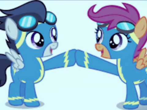 Mlp scootaloo x rumble