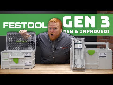 Festool Systainer Gen 3 System sooo What's Different? Ohio Power Tool