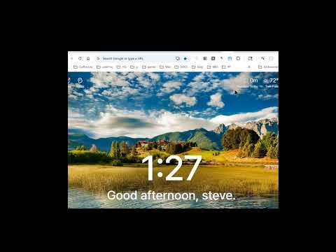 URL Bookmarking Setup