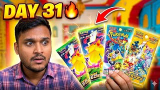 Opening 4 POKEMON PACKS Every 5 Days (Day 31) | Pokemon Pack Opening Challenge Continues | Episode 6