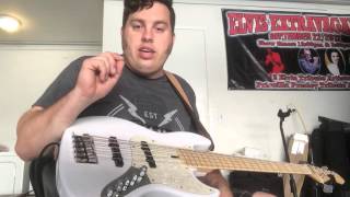 My NEW Marcus Miller V7 bass by Sire just received!!