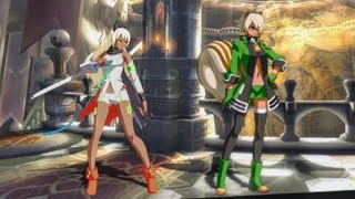 BLAZBLUE CROSS TAG BATTLE survival Makoto & Blake