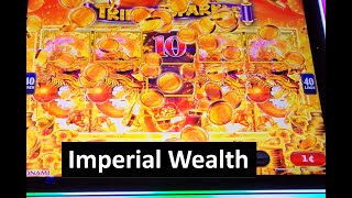 Imperial Wealth Triple Sparkle Slot for the Super Big Win!! Konami Game