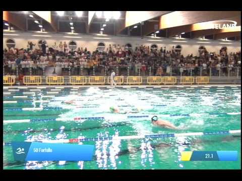 Serie 8 dei 50 Farfalla  Assoluti Femmine Master - Campionati Regionali Masters 2014 di Veneto e Fr