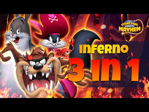LEGENDARY FAN VOTE EVENT I INFERNO 3 in 1 I Looney tunes WoM