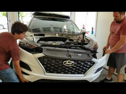 HOW TO REBUILD THE FRONT END OF A HYUNDAI TUSCON! Rebuild Part 2