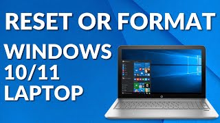 How To Reset Windows 10/11 | How To Format Laptop (2023)