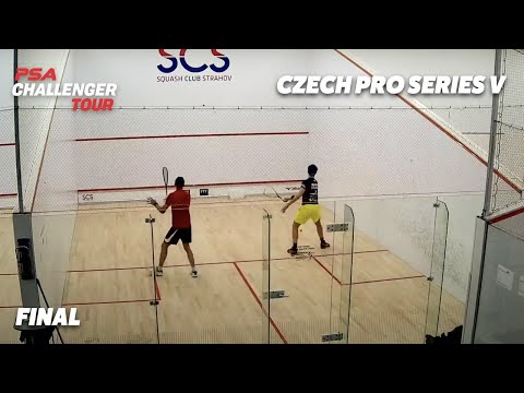 LIVE SQUASH: Czech Pro Series V 2021 - Final - Aubert v Vargas