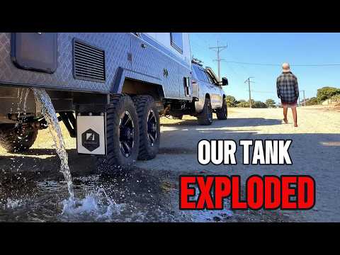 Every Caravanner’s Nightmare: Lost Water Tank & Bogged Off-Grid