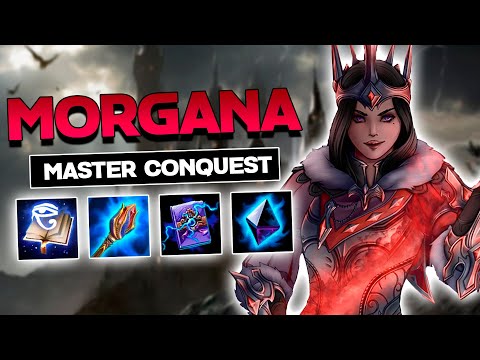 MORGANA MID - ME RETAS??? PUES TE REVIENTO!!! - SMITE Master Conquest