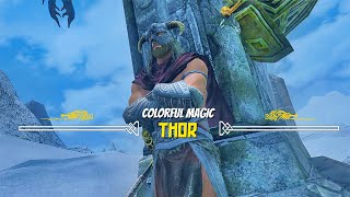Skyrim SE - Colorful Magic Thor -Boss Battle-