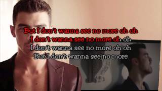 Karaoke See no more Joe Jonas Instrumental