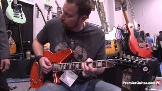 Video thumbnail for NAMM '15 - Reverend Guitars Bayonet RA90 and Descent H90 Baritone Demos by Premier Guitar