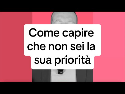 HOW TO UNDERSTAND THAT YOU ARE NOT HIS PRIORITY.