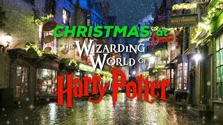 A Tour of the Wizarding World of Harry Potter During Christmas | Universal Studios