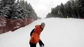 preview picture of video 'Snowboarding in Zau[:ber:]g | Semmering, Austria (Jan/15)'