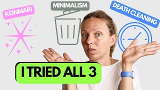 I Tried KonMari vs Minimalism vs Death Cleaning – SURPRISING Result!